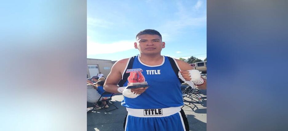 El campeón de boxeo local se dirigió al torneo nacional luego del evento anual de Idaho Falls
