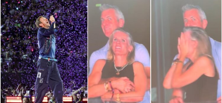La ‘KISS CAM’ de Coldplay se centra en el director ejecutivo de tecnología Andy Byron y la supuesta amante de la jefa de recursos humanos, Kristin Cabot.