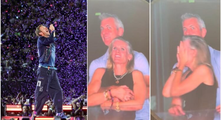 La ‘KISS CAM’ de Coldplay se centra en el director ejecutivo de tecnología Andy Byron y la supuesta amante de la jefa de recursos humanos, Kristin Cabot.