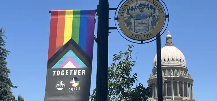 En Boise, Idaho, un juego político de capturar la bandera