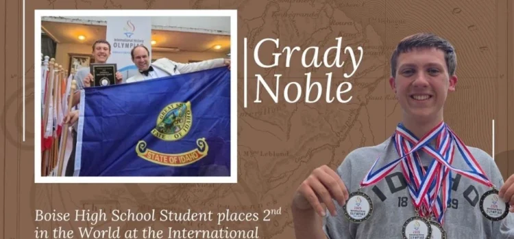Estudiante de Boise destaca en la Olimpiada Internacional de Historia en París