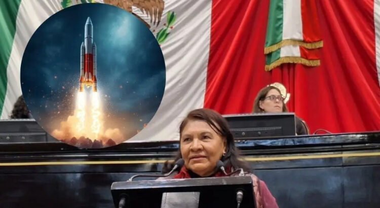 Asegura diputada que científicos veracruzanos construyeron nave para viajar a Marte