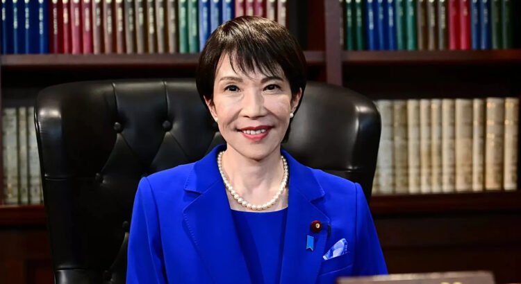Sanae Takaichi se convierte en la primera mujer en ser primera ministra de Japón Sanae Takaichi se convierte en la primera mujer en ser primera ministra de Japón