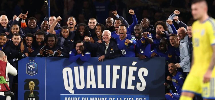 Francia asegura su boleto para el Mundial 2026 tras vencer a Ucrania