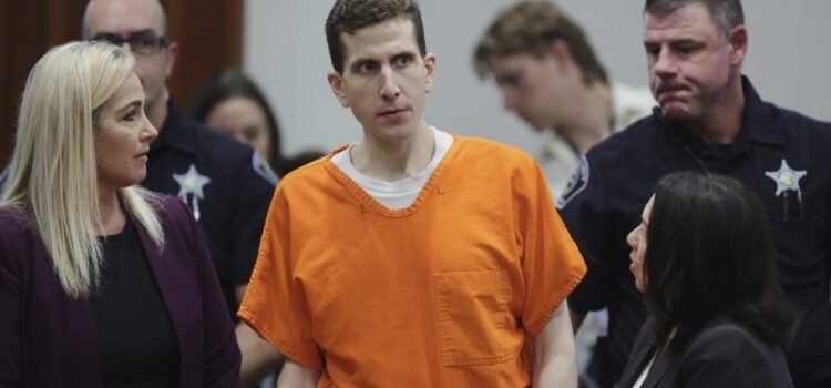El tribunal ordena a Bryan Kohberger pagar una indemnización a las familias de las víctimas