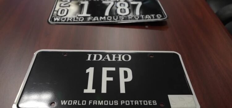 Las matrículas antiguas de Idaho generan millones