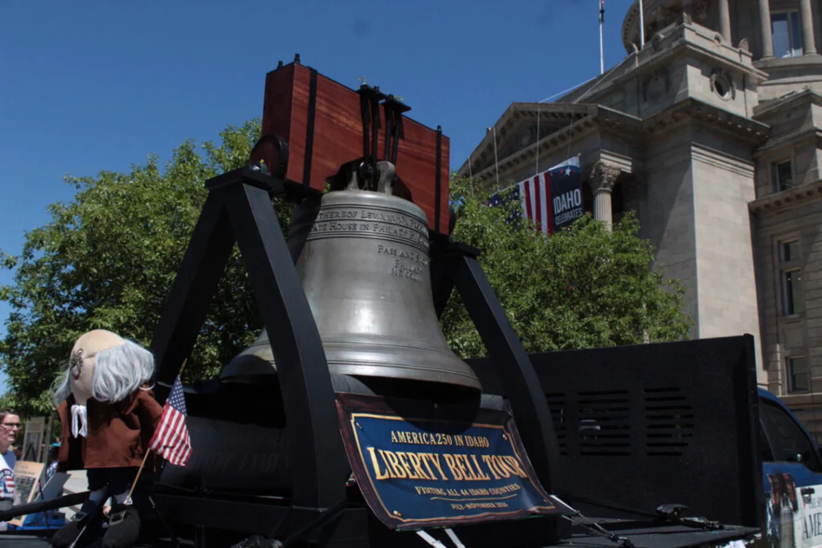 La réplica restaurada de la Campana de la Libertad de Idaho será reinaugurada el 23 de noviembre.